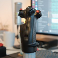 f14_1.png STL file F-14 Flightstick・3D print design to download