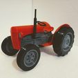 Tractor - Ferguson TE20 - Fully printable kit - scale 1/18