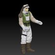 ScreenShot014.jpg STAR WARS .STL Luke skywalker Hoth .3D ACTION FIGURE .OBJ KENNER STYLE.