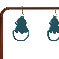 Screenshot-2023-05-05-190906.png Fichier STL BOUCLES D'OREILLES DE PÂQUES・Design pour impression 3D à télécharger