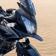 Bico-de-pato-Vstrom-Suzuki-5.jpg Удлинитель переднего крыла для Suzuki V-Strom 650 первого поколения 2004-2011
