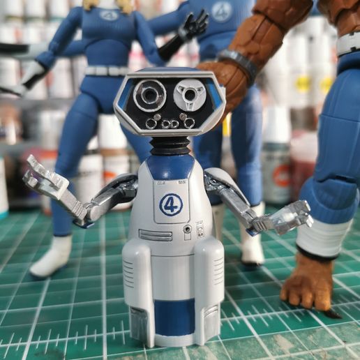 H.E.R.B.I.E : Fantastic Four First Steps Action Figure 3D model