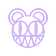 Diffuser_01.obj OBJ file Radiohead bear desk LED lamp.・3D printer model to download