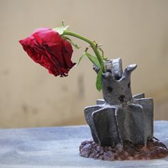 IMG_6835.jpg STL file Mortar Planter・3D print object to download