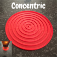 Concentric.png Infill coasters