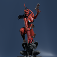 Render2.png Hellgirl Model2 3d Print