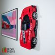 7.jpg Gecko Bricks Wall mount for Technic Ferrari Daytona SP3 42143