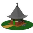 2.png Lowpoly Granpa Gohans House From Dragon ball