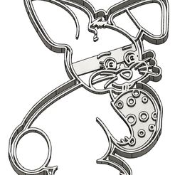 Lapin-2.jpg Fichier STL 2 Moules à Biscuit - Emporte-pièces - Cookie cutter- Coupe Biscuit - Pâques - Chocolat - Gâteau - Cloches - Lapin - Poussin - Oeuf・Design pour impression 3D à télécharger
