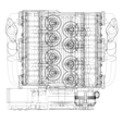 Short_block_wireframe3.png Chevy small-block with Hilborn and standard intake