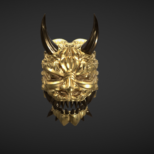 Sarokichi Oni Mask ----  Demon MASK
