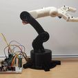 DIY ARDUINO ROBOTIC ARM WITH SMARTPHONE CONTROL 2023