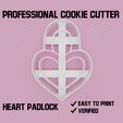 sablona.jpg heart padlock cookie cutter