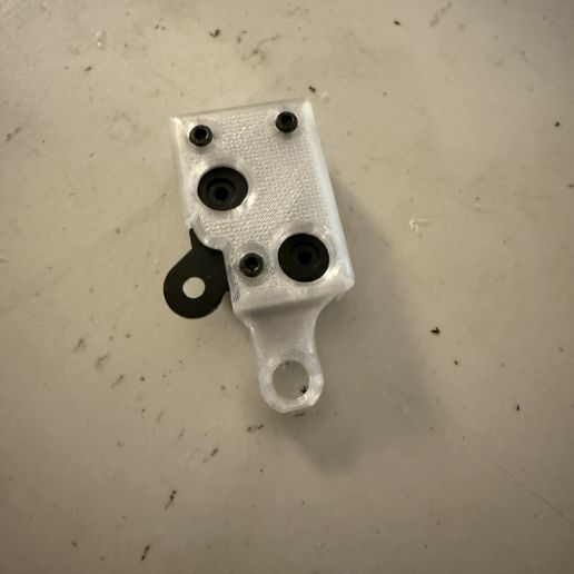 K2 extruder PTFE Tube holder "DESIGN 1" 3D model