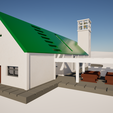 iglasiacampanarioN05.png 3D Church in N scale (updated)