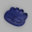 KITTY-4-v1-iso.png Rooster Hello Kitty Cookie Cutter