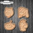 poster 1.jpg Toy Story cookie cutter set of 10