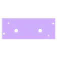 backplate.stl EMBRAER E1 OVERHEAD - WINDSHIELD WIPER PANEL