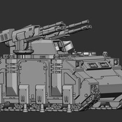 stalker-1.jpg Бесплатный STL файл космический танк морской пехотинец сталкер・Дизайн 3D принтера для загрузки