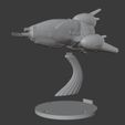 GnerlSquare08.jpg Gnerl Fighter Pod with 5 Flight Stand poses