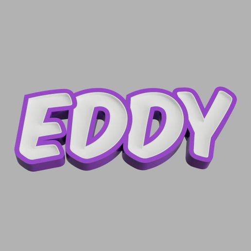 LED_-_EDDY_2022-Jan-16_05-43-44PM-000_CustomizedView21006471199.jpg 3D file NAMELED EDDY - LED LAMP WITH NAME・3D printing idea to download, HStudio3D