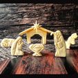 Pesebre-armado3.jpg Gingerbread Christmas Manger + figures Cookie cutters - Nativity