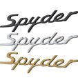 3.jpg Spyder nameplate Porsche
