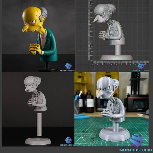 🦸 Ultimate Simpsons 3D Mega Bundle 14 FIGURES: Complete STL Collection ...