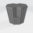 Hex4sample.png 14 Buildings Mechwarrior / Battletech Hex-based City Set
