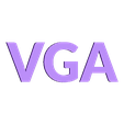 VGA.stl Adapter Labels