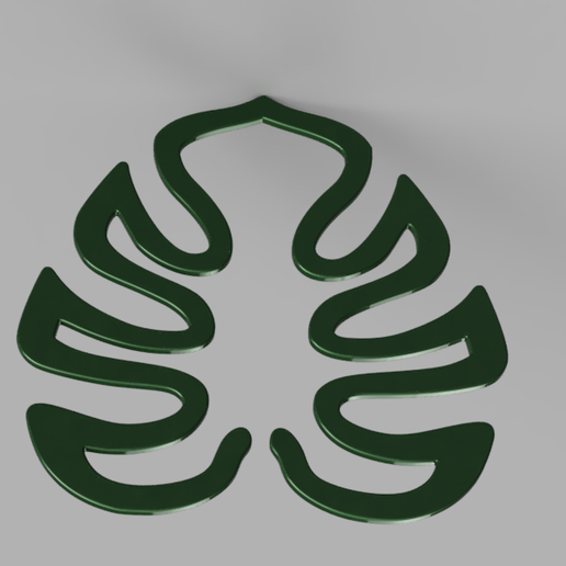 💐 Leaf Support・Free STL File for 3D printing and CNC machining - Laser ...
