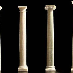 Pic_02A.jpg Free STL file Four Classical Columns・3D printing template to download