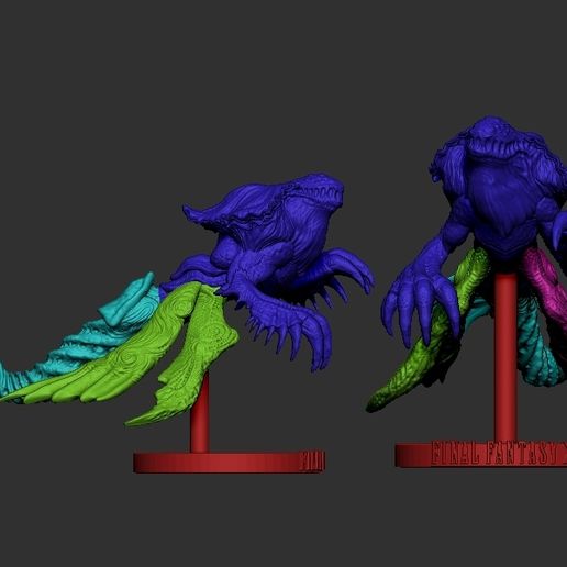 👹 SIN from FFX・ STL File for 3D printing・Cults