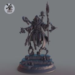 techpriest.jpg Файл 3D техножрица с щупальцами・Дизайн для загрузки и 3D-печати