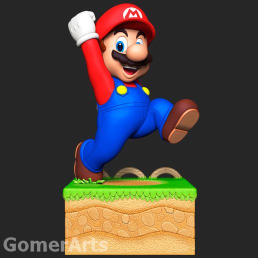 🗺️ Super Mario 3D World Collectible STL・ 3D File for 3D