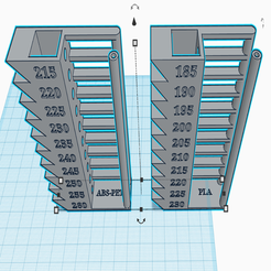 81594009_878823489186591_6416868478107516928_n.png STL-Datei Standard Temp Tower Hot to Cold kostenlos・Vorlage für den 3D-Druck zum herunterladen