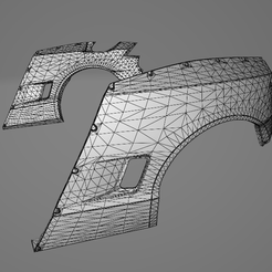 STL file Rear fender Smartgyro rockway v2 speedway crossover zrhino t4 and  similar. 🛴・3D printable model to download・Cults