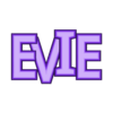 Evie.stl Evelyn / Evie / Eve Keyring