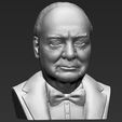 11.jpg Winston Churchill bust ready for full color 3D printing