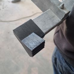 20230210_155810.jpg STL file Aluminum Stair Leg With Platform・Model to download and 3D print