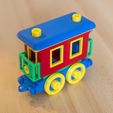 4.jpg Toy train passenger car construction set