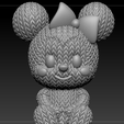SS.png MICKEY AND MINNIE MOUSE COUPLE - Knitted - Crochet