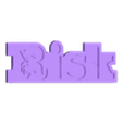 RISK BASE WITH CUT-OUT.stl RISK LOGO