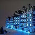 resize-6e9399b3-5228-4a94-a794-82962825486d.jpg STL file Delft Blue Houses - Netherlands・Model to download and 3D print