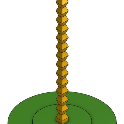 Endless Column 3D model