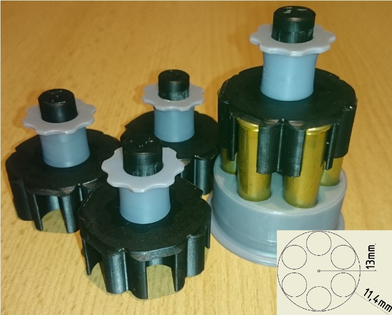 STL file Speedloader for Colt Python Cal.357・3D printing template to ...