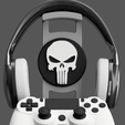 Controller-and-Headset-Stand-Punisher-01-Copy.png 19-in-1 Logo Bundle for Dual Controller and Headset Stand
