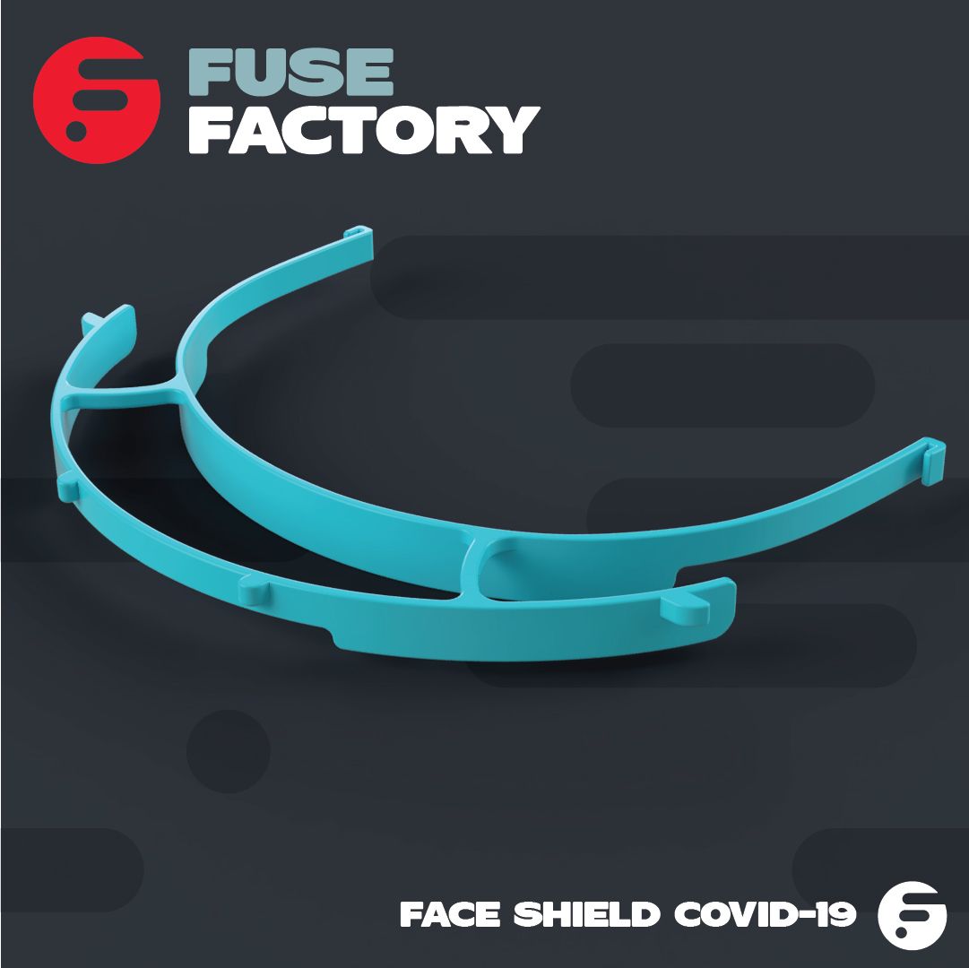 fusefactory_thingiverse_instagram_BOWLS-02.jpg Free STL file Face Shield Covid-19 (prusa based)・Model to download and 3D print, fusefactory