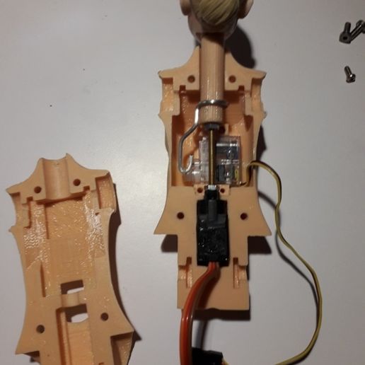 1/6 animatronic woman (barbie scale) - 3D model önizlemesi