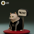 5_Slav_cat_Side2.png SLAV HUH CAT - Fat and SLAV-dorable cat from the meme